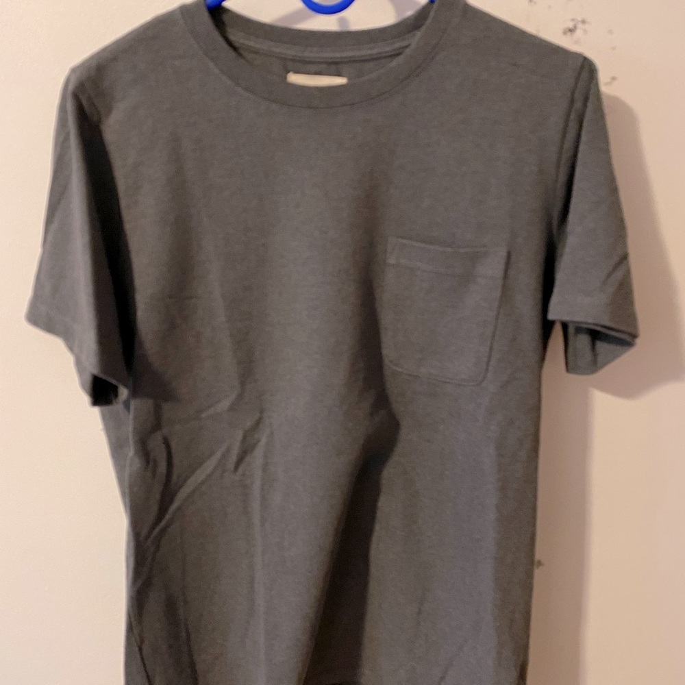 Taylor Stitch Heavy Bag Tee, Heather Grey